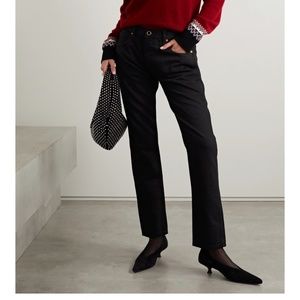 Khaite black jeans - straight leg, size 28!
